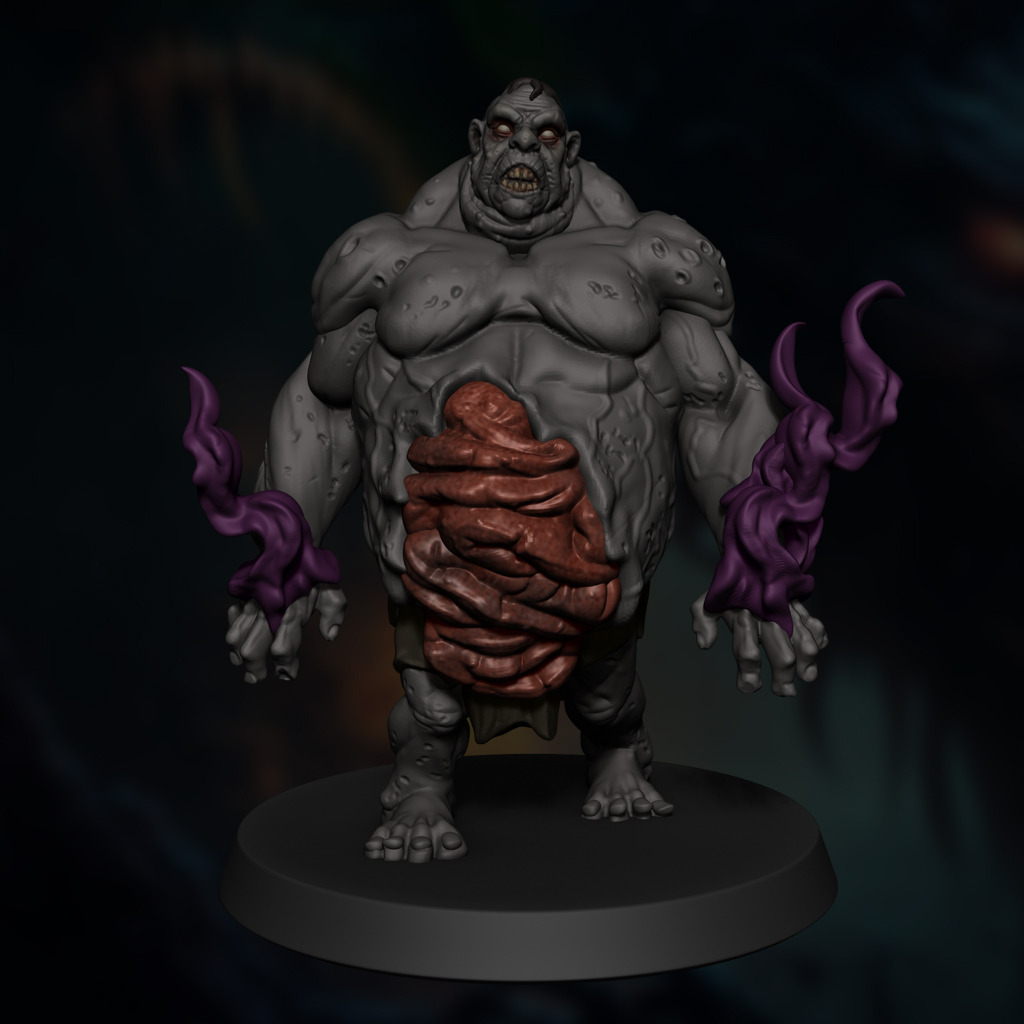 Barrowghast | Grave Mound Undead | Cairn Risen | DnD 5e STL Miniature | 32mm Resin